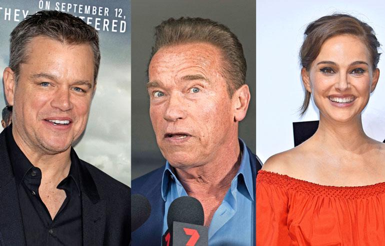 Älykkäitä Hollywood-tähtiä.