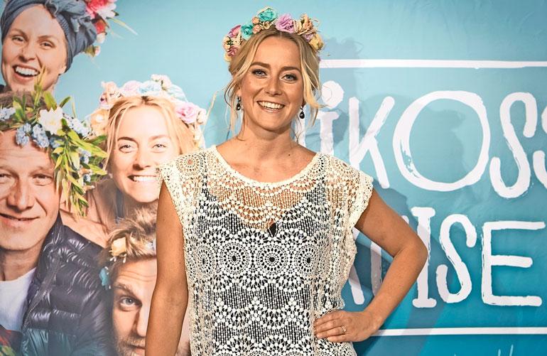 Iina Kuustonen lenkkeili.
