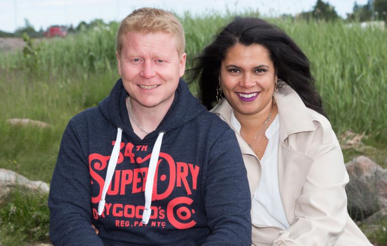 Sampo Kaulanen ja Michele