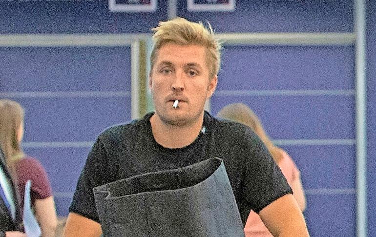 Stefan Therman murjoi Ferrariaan.