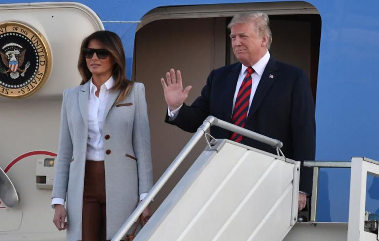 Melania ja Donald Trump