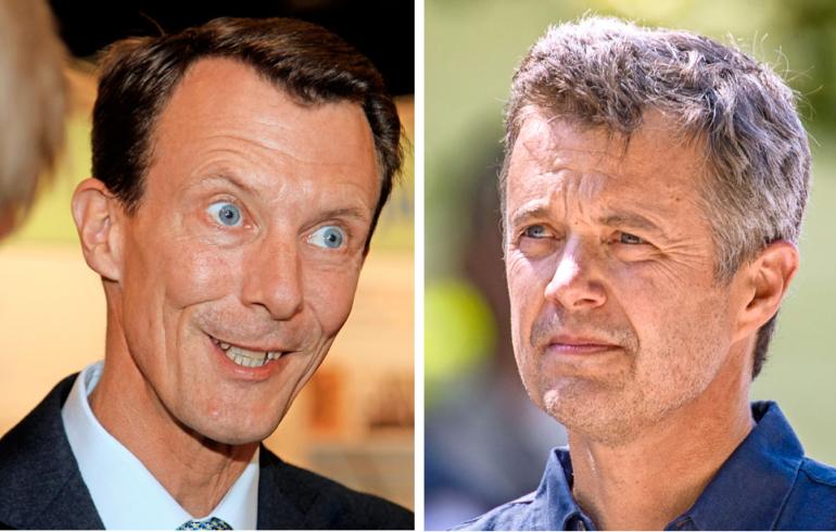 Tanskan prinssi Joachim ja kruununprinssi Frederik