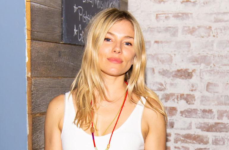 Sienna Miller herätti ihastusta.