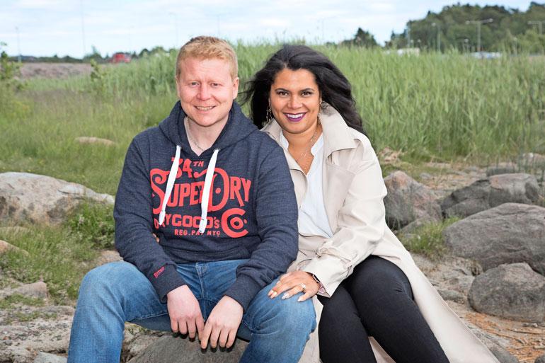 Sampo ja Minttu Kaulasen parisuhde muuttui Sampon lääkityksen myötä.