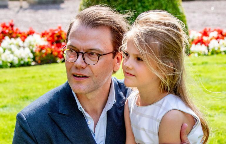 Ruotsin prinssi Daniel ja prinsessa Estelle
