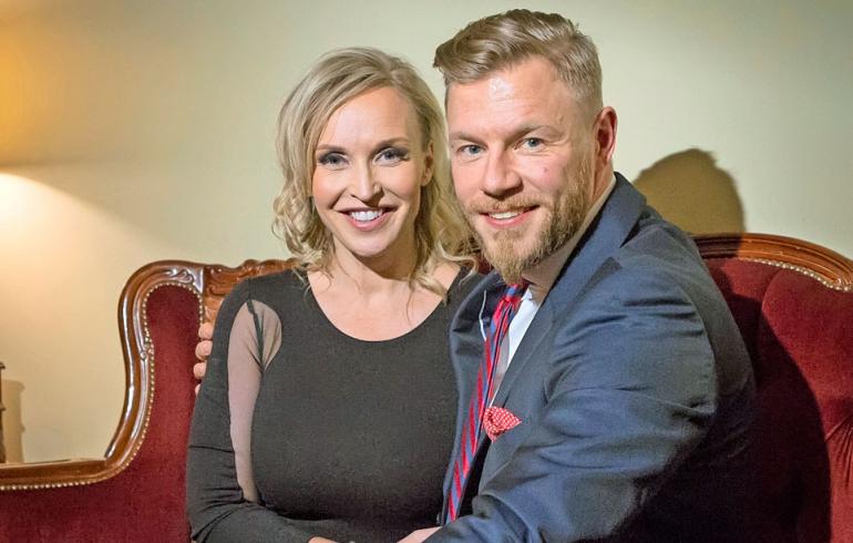 Jutta Gustafsberg ja Juha Rouvinen