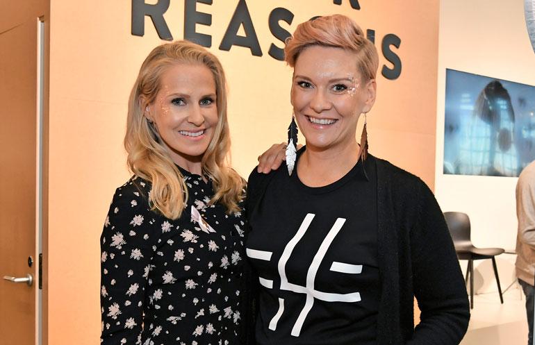 Heidi Sohlberg sai tukea Joanna Kuvajalta.