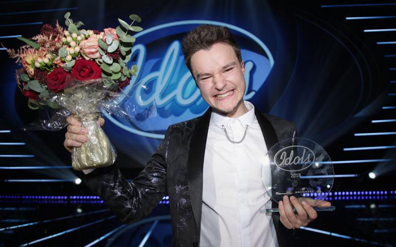 Idols-voittaja Patrik Blomberg