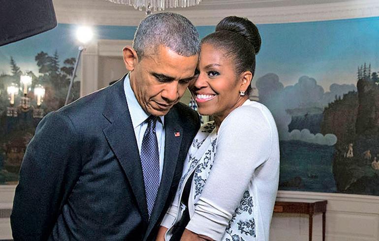 Barack ja Michelle Obama