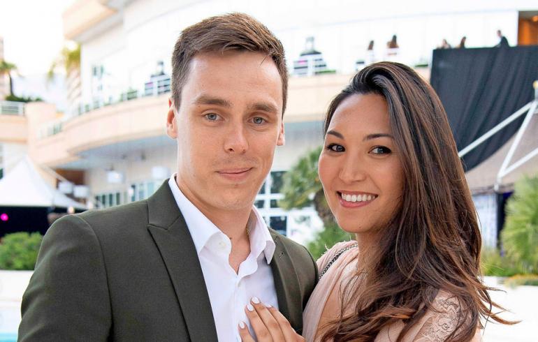 Louis Ducruet ja Marie Chevallier