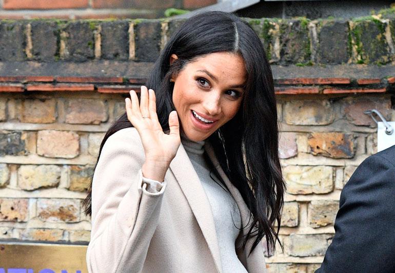 Meghan ei kaipaa luksusta synnytykseen.
