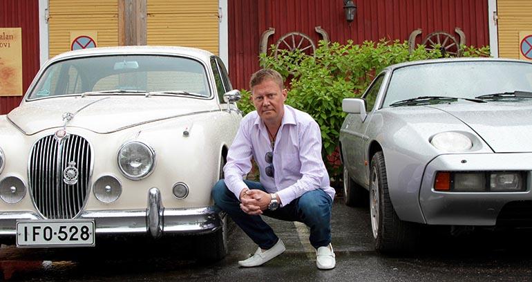 Pertti Salovaara on moottorimies.