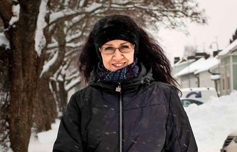 Marita Lammi laihdutti 57 kiloa.