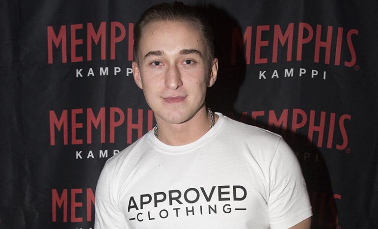 Evgeni ”Jegu” Ylänne Memphis-ravintolan kutsuvierastilaisuudessa.