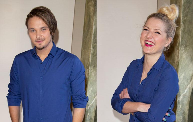 Roope Salminen ja Helmi-Leena Nummela asuvat lähekkäin.