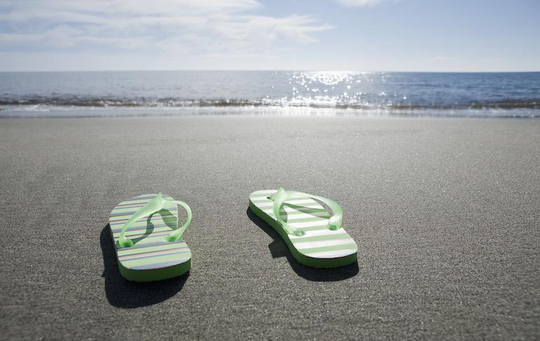 Flip flopit kiellettiin.