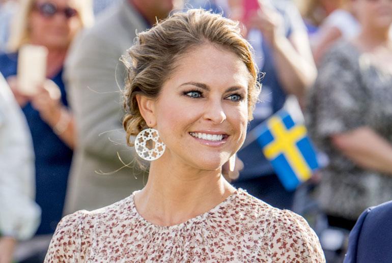 Prinsessa Madeleine vietti rantapäivää.
