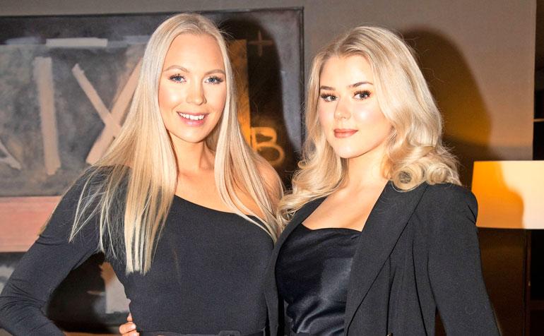 Jenny Lappalainen ja Eevi Ihalainen nauttivat missivuodesta.