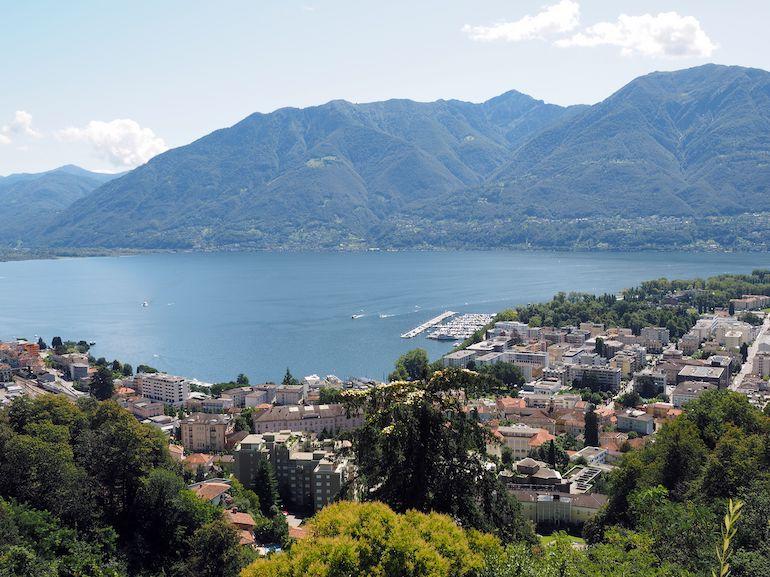 Locarno on suosittu turistikohde.