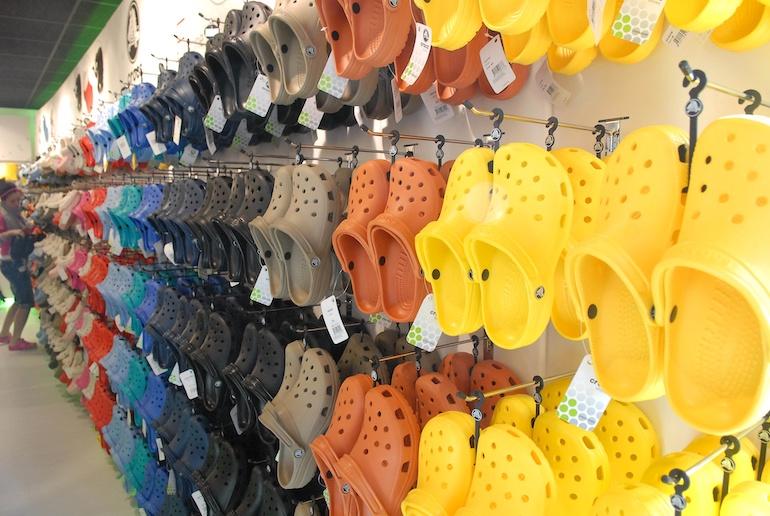 Crocseja on moneen lähtöön.