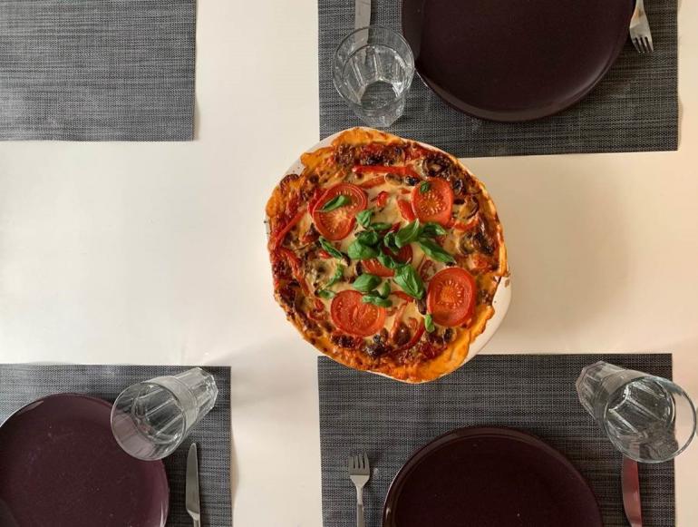Sampo Kaulasen kasvislasagne