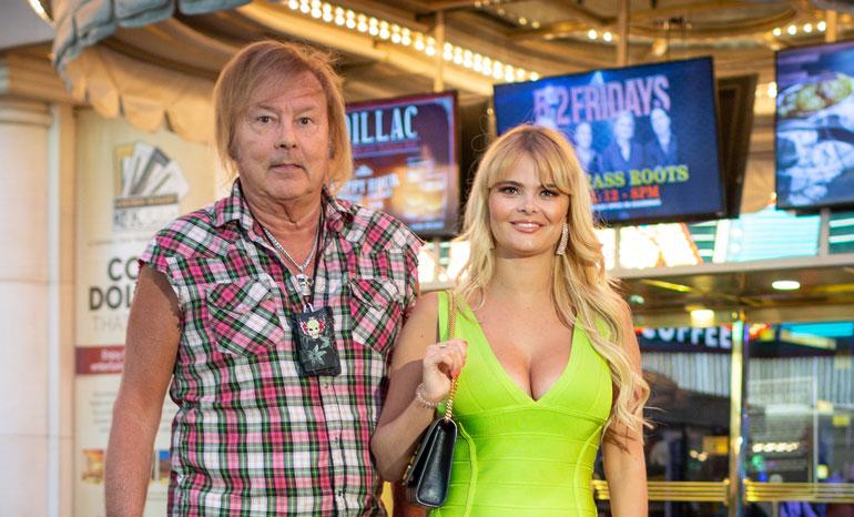 Danny ja Erika lomailivat Las Vegasissa.