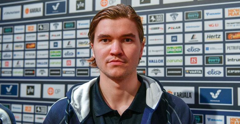 Oliwer Kaski nousi yllättäen Leijonat-tähdeksi.