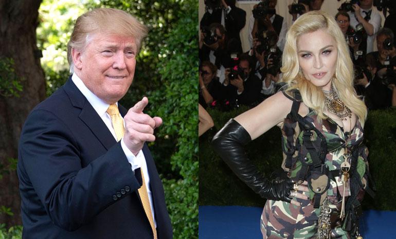 Trumpin ja Madonnan erot tulivat kalliiksi.