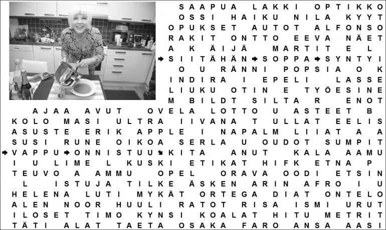lisäristikon vastaus