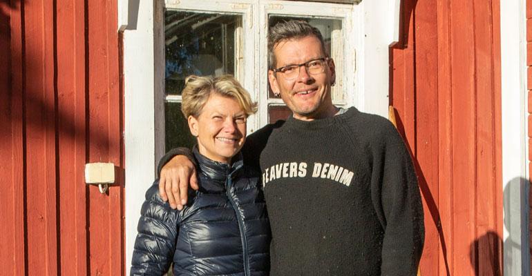 Sami Garam ja Nina-rakas saunovat.