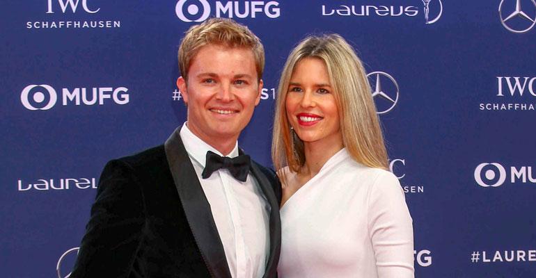 Nico Rosberg ja Vivian lomailivat.