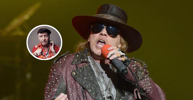 Guns N' Roses -laulaja Axl Rose on tunnetusti vaikea henkilö.