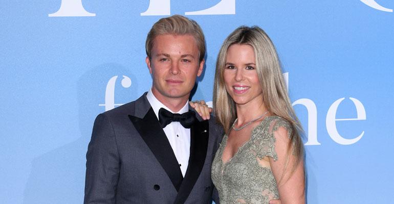 Nico Rosberg ja Vivian olivat lomalla.