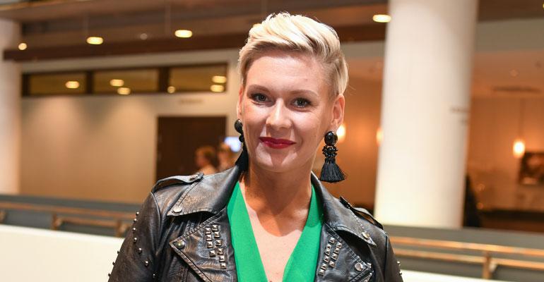 Heidi Sohlberg kuherteli.
