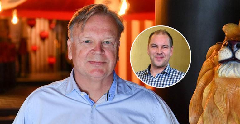 Jari Komulainen nähdään Perttu Sirviön aisaparina.