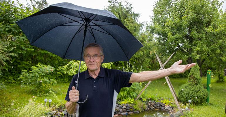 Matti Paasonen ennustaa sään.