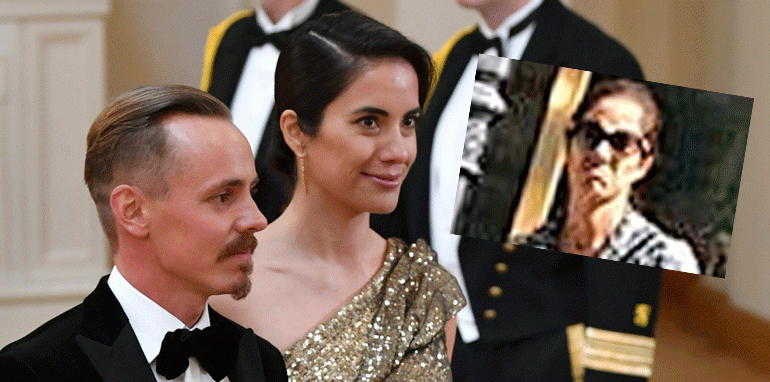 Jasper Pääkkönen ja Alexandra Escat