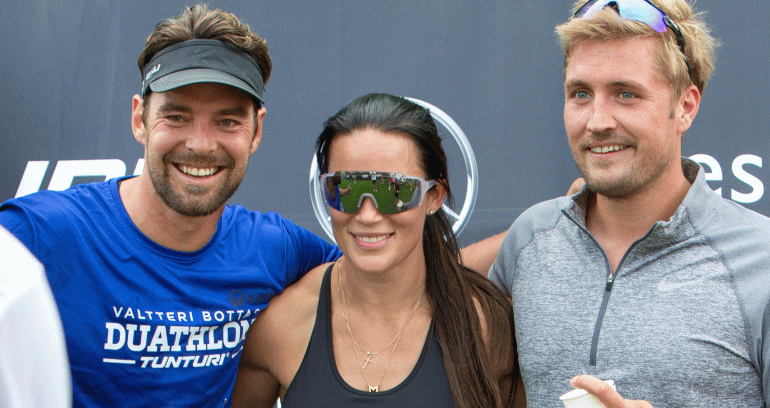 Mikko Leppilampi, Martina Aitolehti & Stefan Therman.