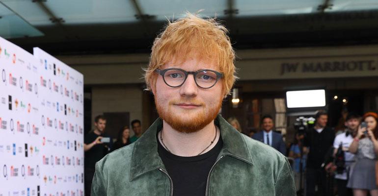 Ed Sheeran tallusteli Helsingissä.