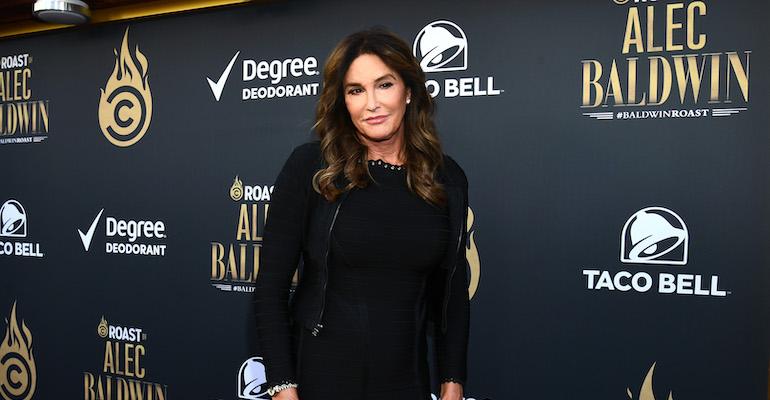 Caitlyn Jenner vitsaili roastissa.