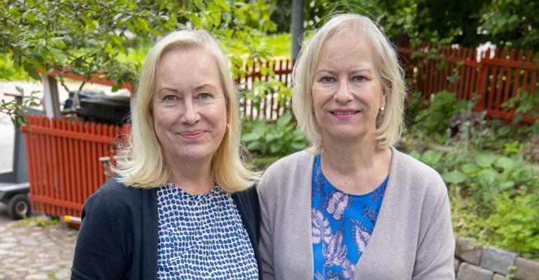 Sinikka ja Tiina Nopola perustivat Risto Räppääjälle oman yhtiön.