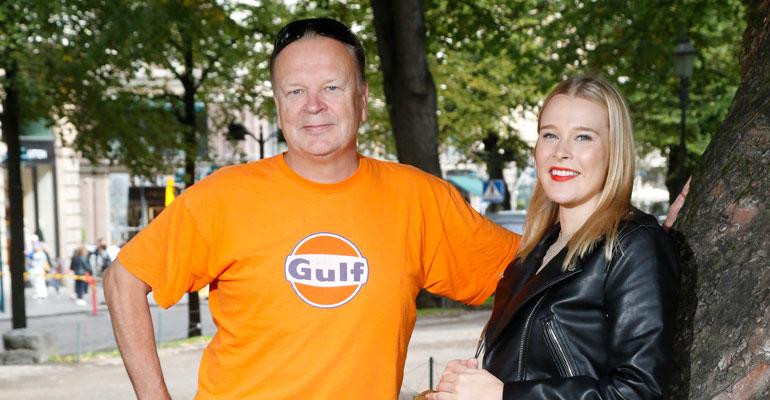 Jari Komulainen ja Milla-tytär nähdään televisiossa.
