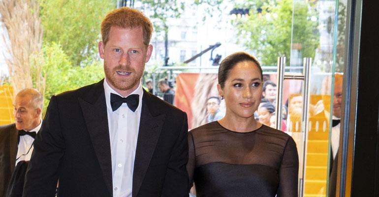 Harry ja Meghan joutuivat kritiikin kohteeksi.
