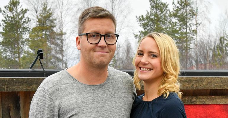 Jani Sievinen menee Maria-rakkaansa kanssa naimisiin Levillä.