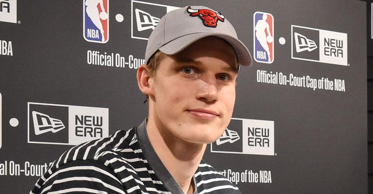 Lauri Markkasen poika kannusti isäänsä.