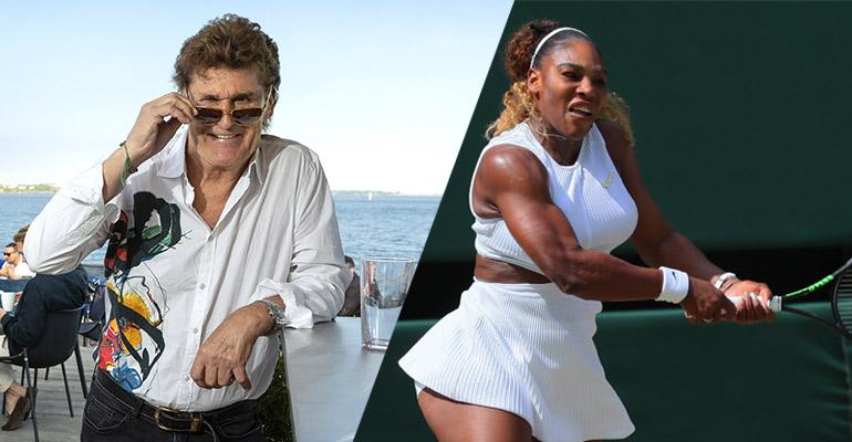 Frederik & Serena Williams.