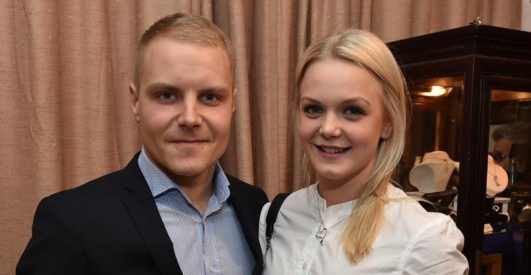 Valtteri ja Emilia Bottas erosivat.