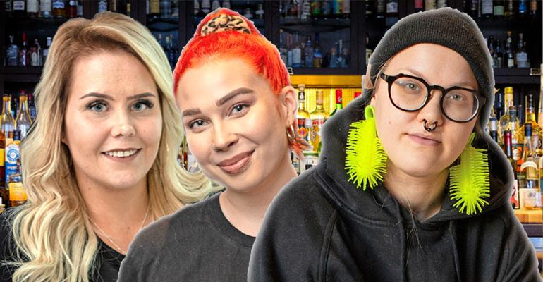 BB:stä tutut Emma, Milla ja Mira nähtiin yökerhossa.