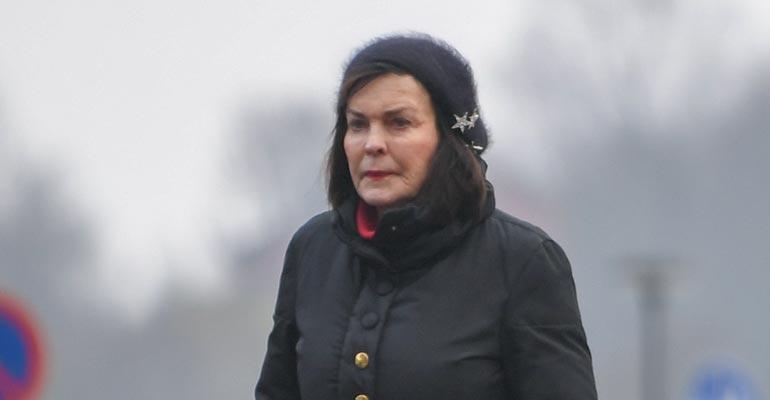 Paula Koivuniemi lenkillä.