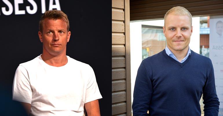 Valtteri Bottas ja Kimi Räikkönen Seiskan vertailussa.